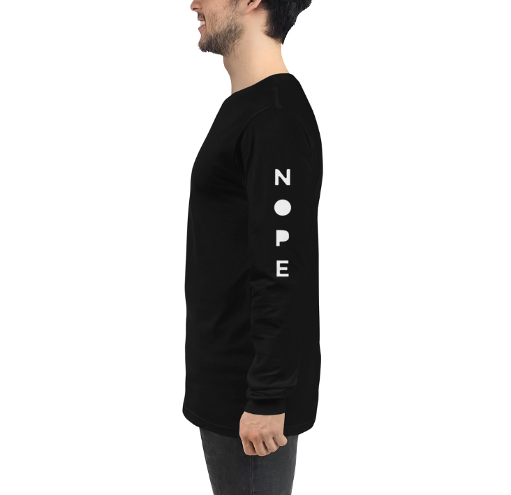 Nope Long Sleeve Tee