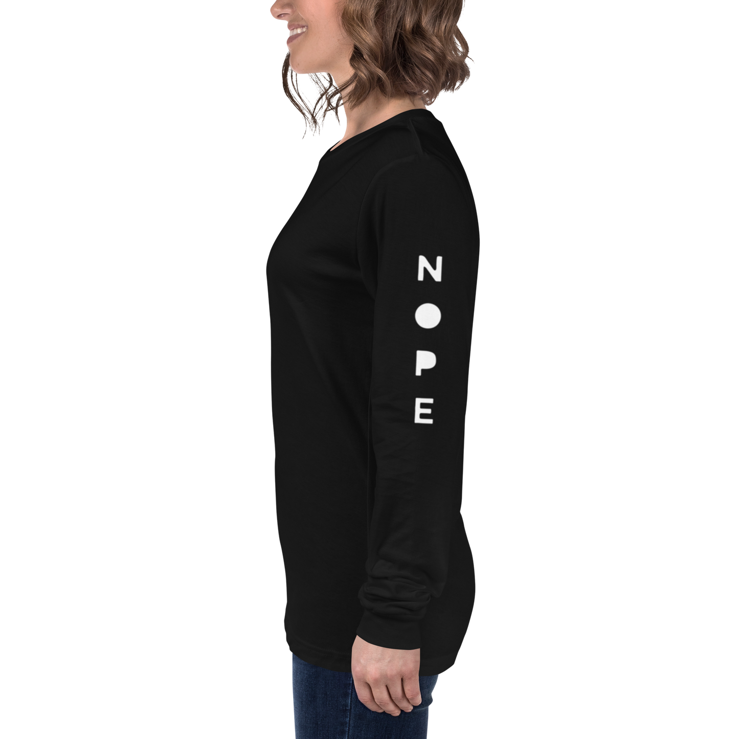 Nope Long Sleeve Tee